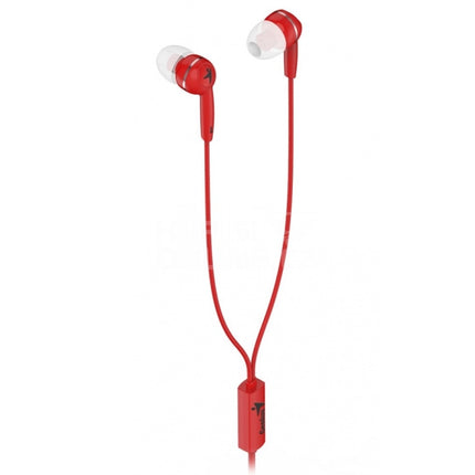 Audífono Genius HS-M320 | Alámbrico 3.5mm | Micrófono integrado | Diseño liviano | Color Rojo