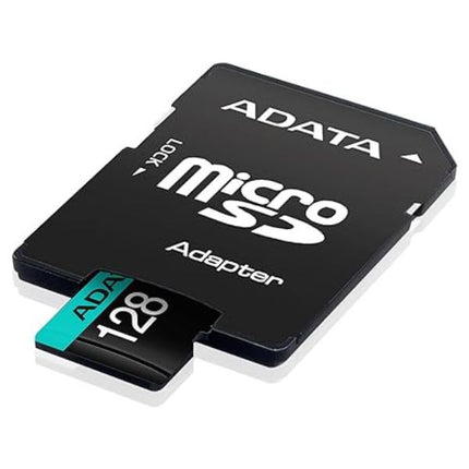 Memoria Micro SD ADATA AUSDX128GUI3V30SA2-RA1 | 128GB | UHS-I U3 | V30 | 4K Ultra HD