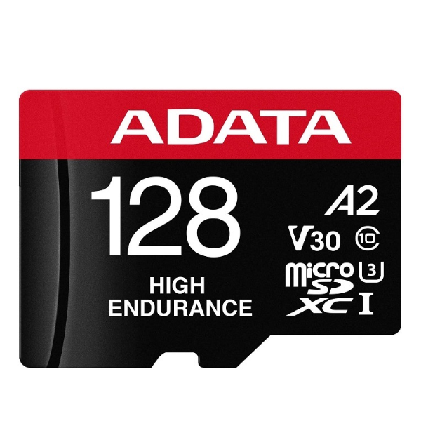 Memoria Micro SD ADATA Premier ONE | 128GB | UHS-I U3 | V30 | Clase 10 | A2 | Con adaptador SD