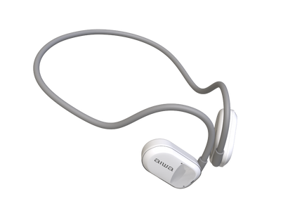 AIWA AW-ACF1 audífono conducción de aire blanco vista frontal