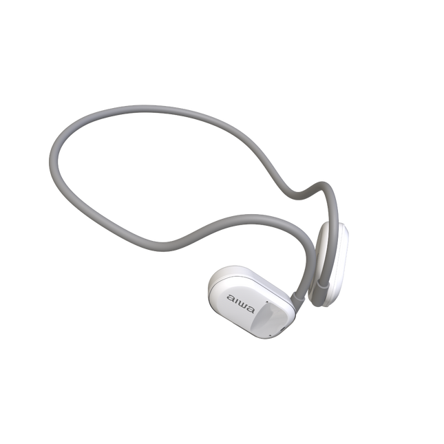 AIWA AW-ACF1 audífono conducción de aire blanco vista frontal