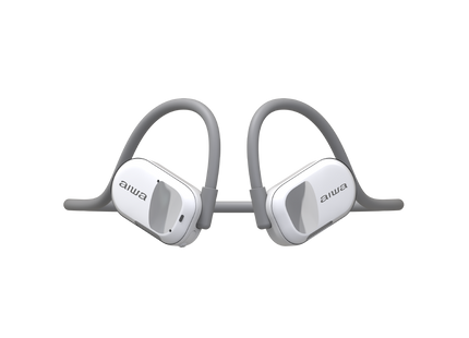 AIWA AW-ACF1 audífono conducción de aire blanco puesto