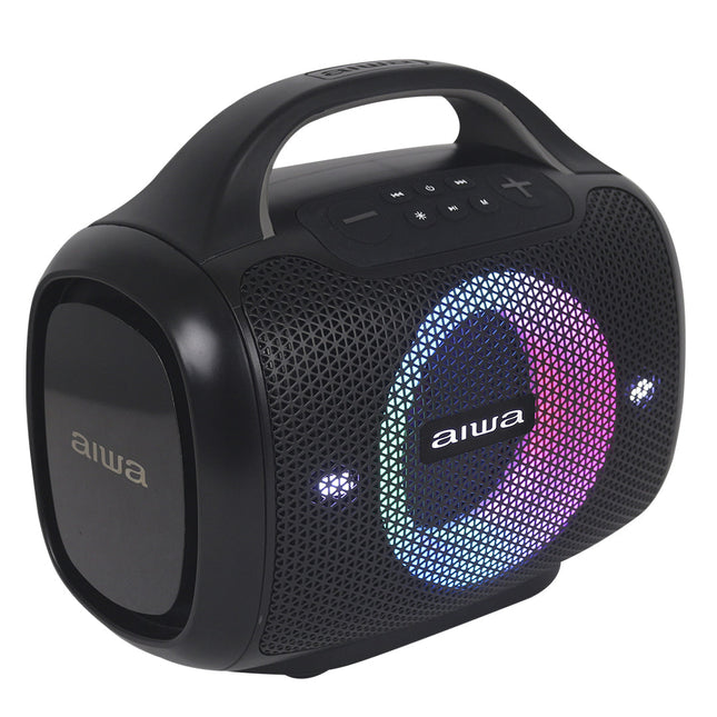 AIWA AWPOK68 parlante portátil Bluetooth vista lateral