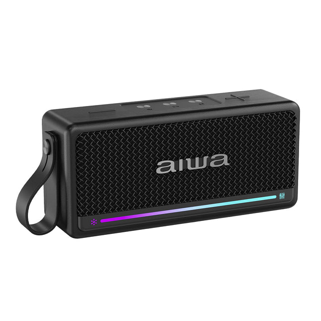 AIWA AWQ5 parlante portátil Bluetooth vista lateral
