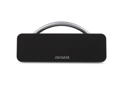 AIWA AWS80BT bocina portátil negra - vista frontal