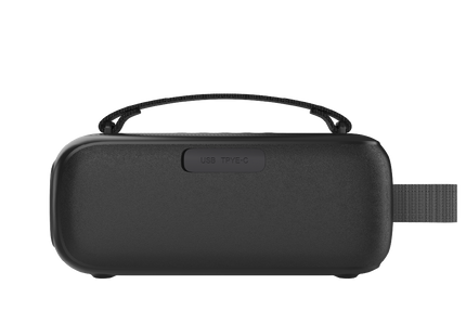 AIWA AWSS40BT parlante portátil Bluetooth vista trasera