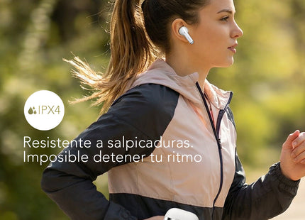 AIWA AWTWSG31 audífonos inalámbricos TWS estuche abierto