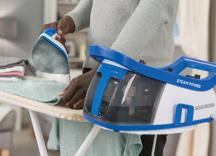 Plancha a Vapor Black + Decker Garment Care SS24430 | Generador de Vapor | 1.3L | Vapor Vertical | Cerámica