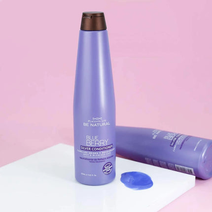 Acondicionador Blue Berry Silver 350ml Placent Life | Neutraliza tonos amarillos y da brillo al cabello