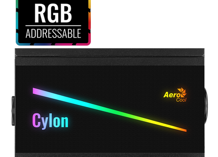 Fuente de Poder Aerocool Cylon 700W | 80 Plus Bronze | Fully Modular