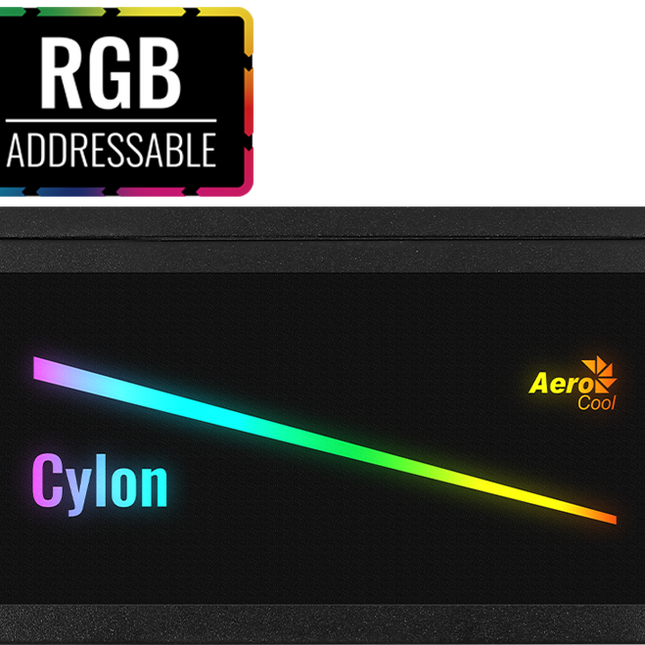Fuente de Poder Aerocool Cylon 700W | 80 Plus Bronze | Fully Modular