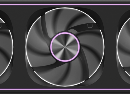 Abanico ARGB Formula V Line Triple Fan Air Fusion 3 BK 360MM 4711401664321 | Triple 120 mm | PWM | ARGB