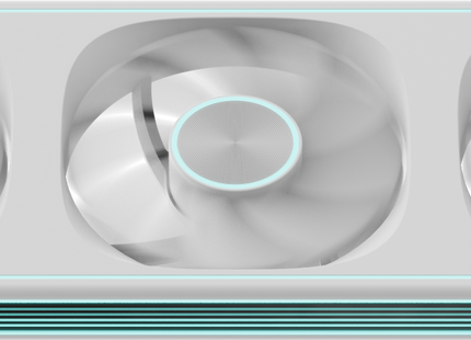 Abanico ARGB Formula V Line Triple Fan Air Fusion 3 WH Reverse 4711401664338 | 360mm | 3 Ventiladores 120mm | 4 Pin PWM + 3 Pin ARGB | Color Blanco