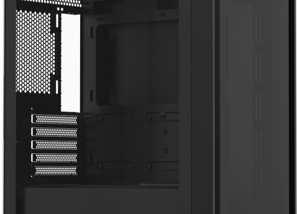 Formula V Line Air Mesh GX600 Plus negro, vista adicional del gabinete