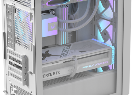 Formula V Line Case Blanco 4 Ventiladores ARGB, GX600 Plus