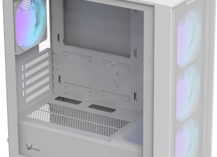 Formula V Line Case Blanco 4 Ventiladores ARGB, GX600 Plus