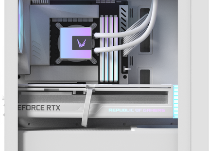 Formula V Line Case Blanco 4 Ventiladores ARGB, GX600 Plus