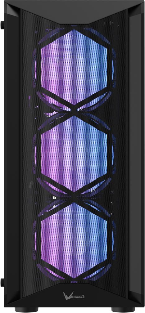 Case Formula V Line Air Power G1 Plus | Mid Tower | ATX | 6 Ventiladores ARGB | Vidrio Templado