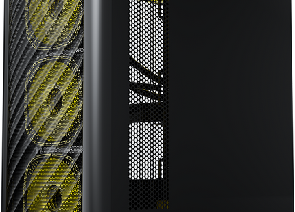 Case ARGB Formula V Line Air Power G3 Plus Black Mid Tower 4711401663652 | 6 Ventiladores 120mm | Malla Frontal | Vidrio Templado | Negro