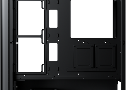 Case ARGB Formula V Line Air Power G3 Plus Black Mid Tower 4711401663652 | 6 Ventiladores 120mm | Malla Frontal | Vidrio Templado | Negro