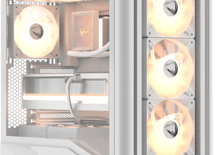 Formula V Line Case ARGB Blanco 4 Ventiladores, G9 Duo PA