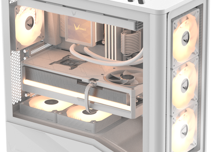 Formula V Line Case ARGB Blanco 4 Ventiladores, G9 Duo PA