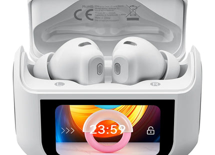 Blackview Audífonos inalámbricos IPX7 blanco, AirBuds 12