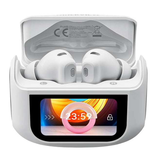 Blackview Audífonos inalámbricos IPX7 blanco, AirBuds 12