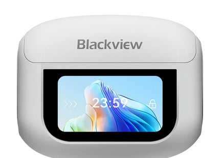 Blackview Audífonos inalámbricos IPX7 blanco, AirBuds 12