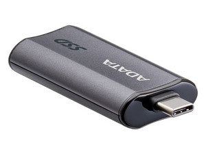 Disco Duro Externo Sólido ADATA SC750 | 2TB | USB 3.2 Gen2 | 1,050/1,000 MB/s | Negro Titanio | Conector Tipo-C Integrado