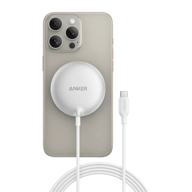 Anker Cargador Inalámbrico Magnético 7.5W Blanco, A2565