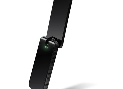 Adaptador USB WiFi TP-Link Archer T4U AC1300 vista frontal con antenas