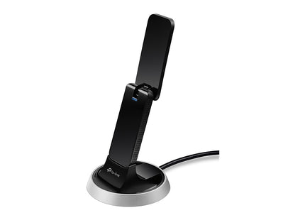 Adaptador USB WiFi TP-Link Archer T9UH AC1900 vista frontal con antenas