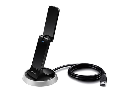 Conector USB 3.0 del adaptador WiFi Archer T9UH detalle trasero