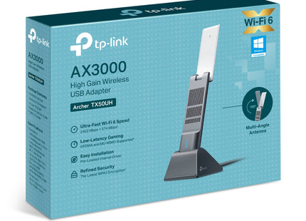 Adaptador AX3000 TP-Link, Archer TX50UH