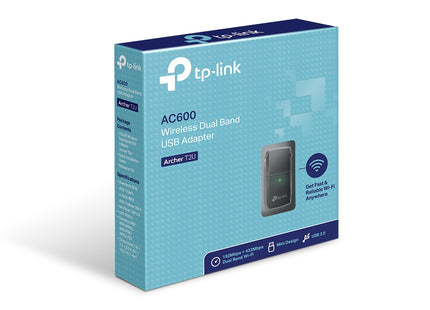 Adaptador inalámbrico USB de banda dual AC600 TP-Link, Archer T2U