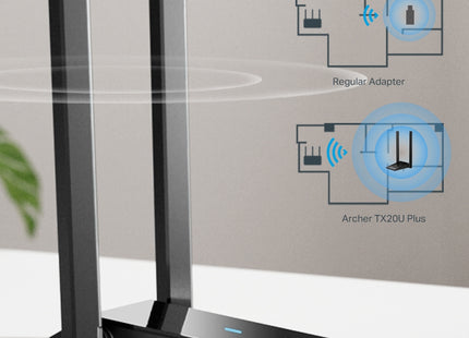 Adaptador USB Wi-Fi AX1800 TP-Link, Archer TX20U Plus