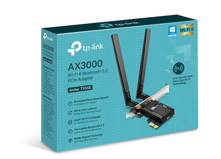 Adaptador PCIe AX3000 TP-Link, Archer TX55E
