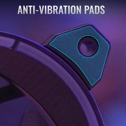 Abanico AeroCool Astro 12 Pro 2 Ventiladores ARGB Pro 120mm | 1 Concentrador de Control H66F | Control Remoto | Negro