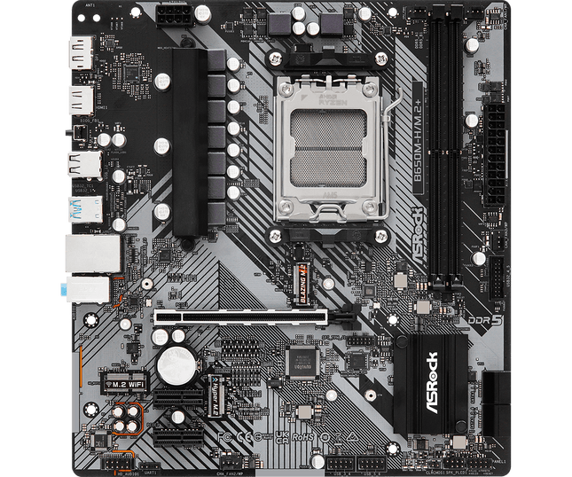 Tarjeta Madre ASRock B650M-H/M.2+ | Micro ATX | Socket AM5 | Soporte DDR5