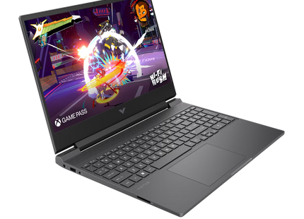Teclado retroiluminado de laptop gamer HP Victus con teclas gaming optimizadas