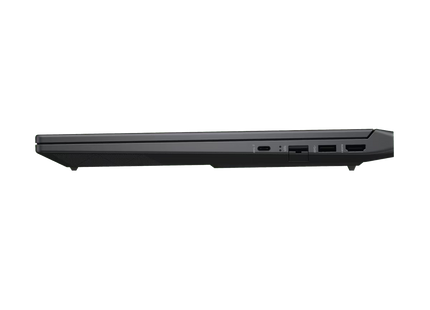 Vista trasera laptop HP Victus con sistema de ventilación y disipación de calor
