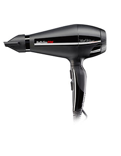 Secadora BaByliss Blackmagic | 2000W | Motor AC | Tecnología Iónica | Profesional