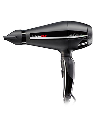 Secadora BaByliss Blackmagic | 2000W | Motor AC | Tecnología Iónica | Profesional