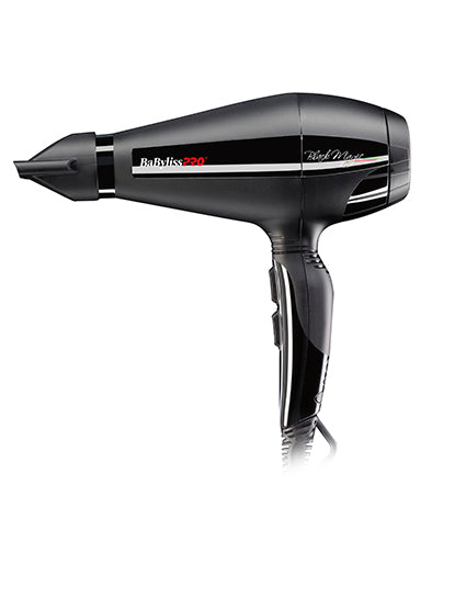Secadora BaByliss Blackmagic | 2000W | Motor AC | Tecnología Iónica | Profesional