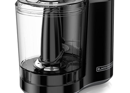 Pica Todo Black + Decker HC300B | 3 Tazas | 175W | Control de Pulso | Negro