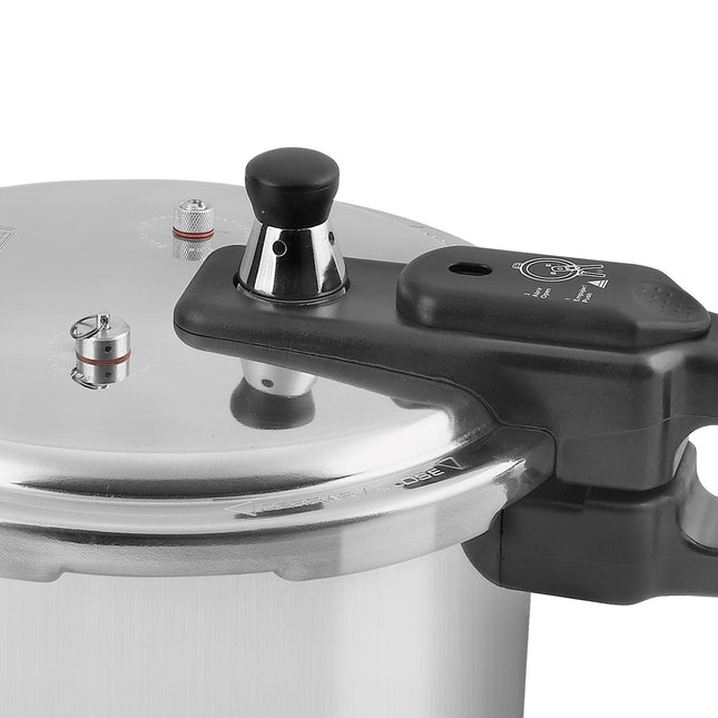 Olla a Presión Black + Decker PC700 | 7 Litros | Acero Inoxidable | Sistema de Seguridad en 5 Puntos