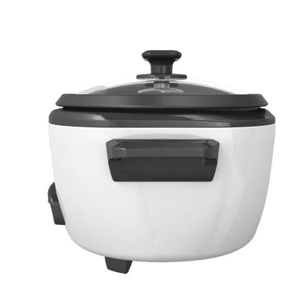 Olla Arrocera Black+Decker RC5200 | 20 Tazas Cocidas (10 Tazas Crudas) | 1000 W | Mantener Caliente | Blanca