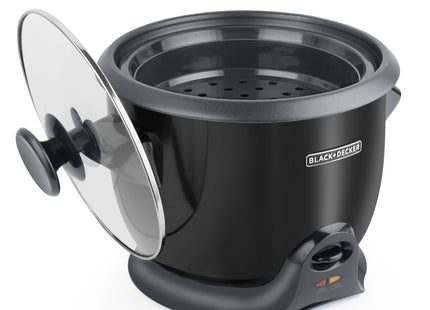 Black + Decker olla arrocera 20 tz cocidas negra RC620B