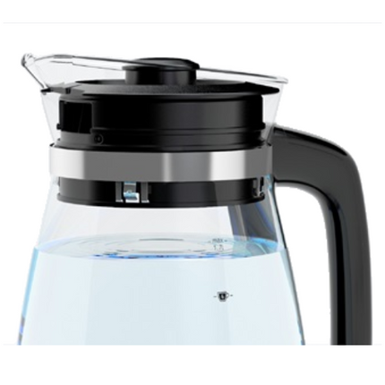 Hervidor Eléctrico Black+Decker KE7000B‑LA | 1.7 L | 1500 W | Iluminación LED | Base 360° | Apagado Automático